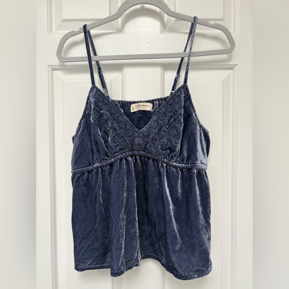 Blue Velvet Lucky Tank